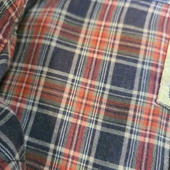 VTG Frontier Shirt Mens XL Retro Country Pearl Snap Plaid Western Cowboy Grandpa - Picture 3 of 12